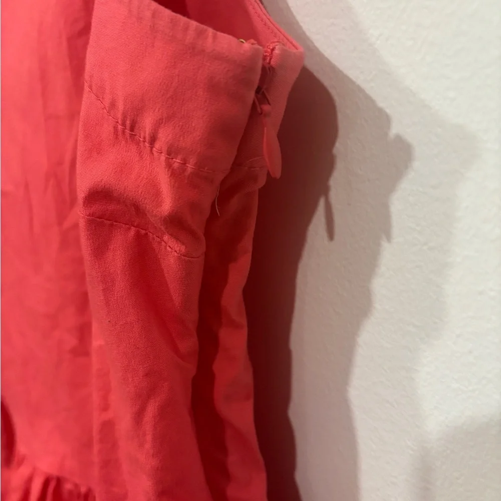 Kate Spade Pink Sleeveless Peplum Top - Picture 5 of 6